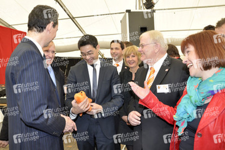 Philipp Rösler auf der Wirtschaftsmesse Robby, Mariensee