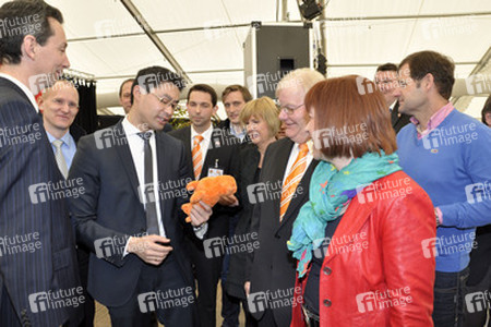 Philipp Rösler auf der Wirtschaftsmesse Robby, Mariensee