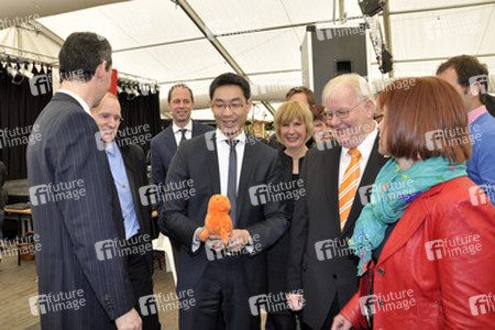 Philipp Rösler auf der Wirtschaftsmesse Robby, Mariensee
