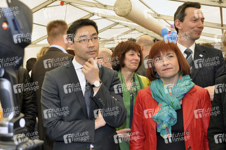 Philipp Rösler auf der Wirtschaftsmesse Robby, Mariensee