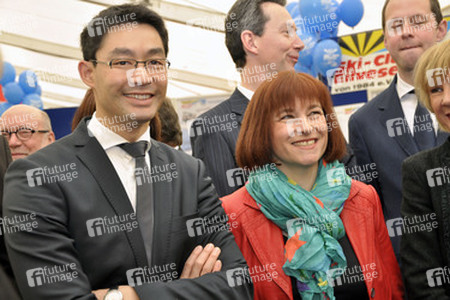 Philipp Rösler auf der Wirtschaftsmesse Robby, Mariensee