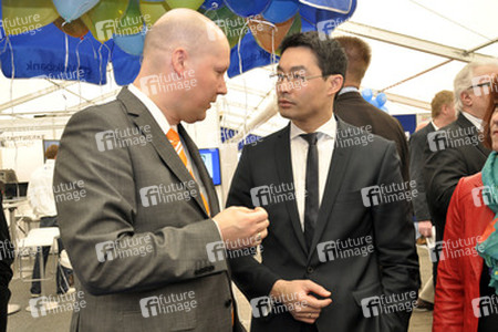 Philipp Rösler auf der Wirtschaftsmesse Robby, Mariensee
