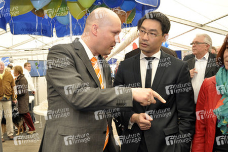 Philipp Rösler auf der Wirtschaftsmesse Robby, Mariensee