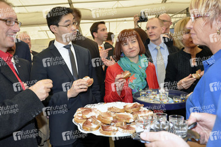 Philipp Rösler auf der Wirtschaftsmesse Robby, Mariensee