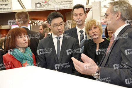 Philipp Rösler auf der Wirtschaftsmesse Robby, Mariensee