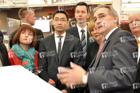 Philipp Rösler auf der Wirtschaftsmesse Robby, Mariensee