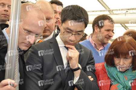 Philipp Rösler auf der Wirtschaftsmesse Robby, Mariensee