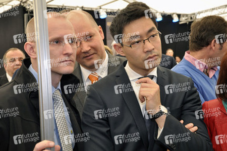 Philipp Rösler auf der Wirtschaftsmesse Robby, Mariensee