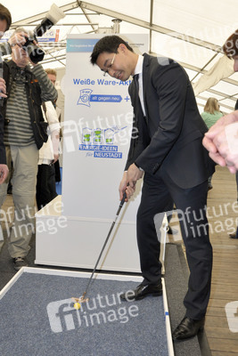 Philipp Rösler auf der Wirtschaftsmesse Robby, Mariensee