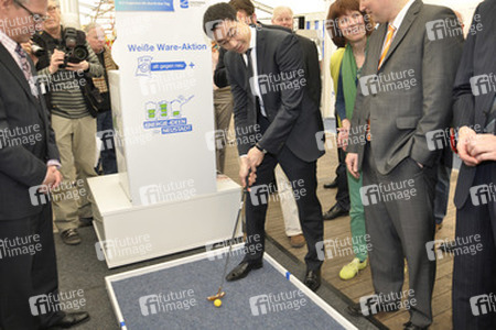 Philipp Rösler auf der Wirtschaftsmesse Robby, Mariensee