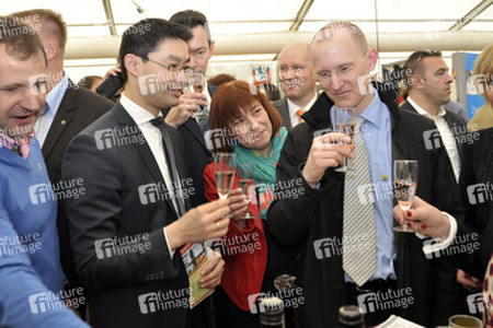 Philipp Rösler auf der Wirtschaftsmesse Robby, Mariensee