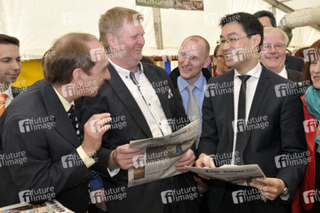 Philipp Rösler auf der Wirtschaftsmesse Robby, Mariensee