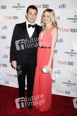 Jimmy Kimmel mit Ehefrau Gina