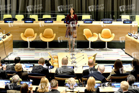 Einweihung der Trusteeship Council Chamber, New York