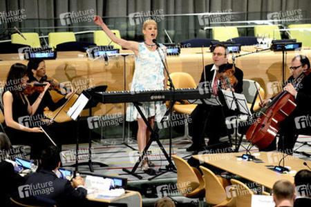 Einweihung der Trusteeship Council Chamber, New York