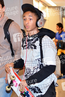 Will und Jaden Smith, Ankunft in Japan Arrive in Japan