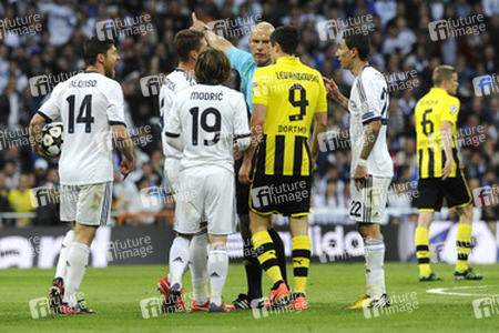 Champions League Spiel Real Madrid gegen Borussia Dortmund, Madrid