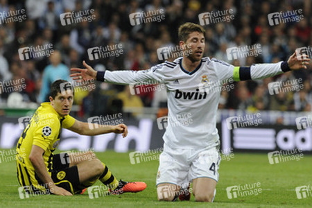 Champions League Spiel Real Madrid gegen Borussia Dortmund, Madrid