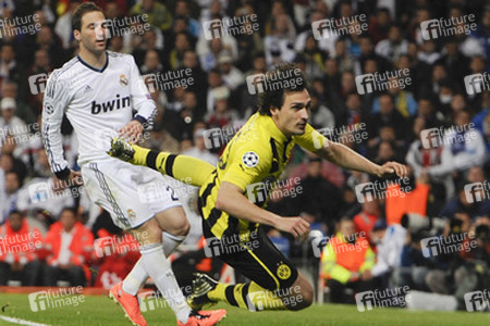 Champions League Spiel Real Madrid gegen Borussia Dortmund, Madrid