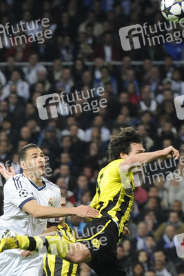Champions League Spiel Real Madrid gegen Borussia Dortmund, Madrid