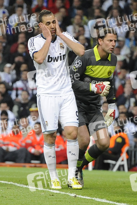 Champions League Spiel Real Madrid gegen Borussia Dortmund, Madrid