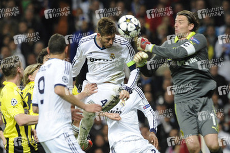 Champions League Spiel Real Madrid gegen Borussia Dortmund, Madrid