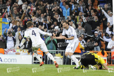 Champions League Spiel Real Madrid gegen Borussia Dortmund, Madrid