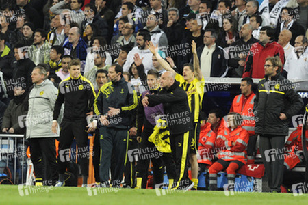Champions League Spiel Real Madrid gegen Borussia Dortmund, Madrid