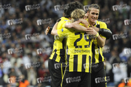 Champions League Spiel Real Madrid gegen Borussia Dortmund, Madrid