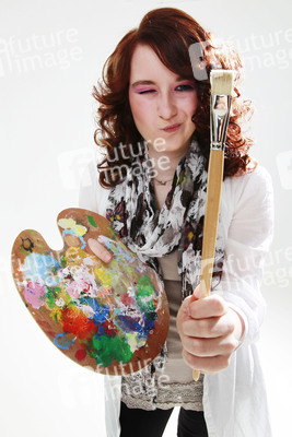 Covermodel-Shooting im Photohaus, Hameln