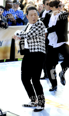 Psy in der 'Today Show', New York