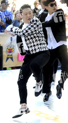 Psy in der 'Today Show', New York