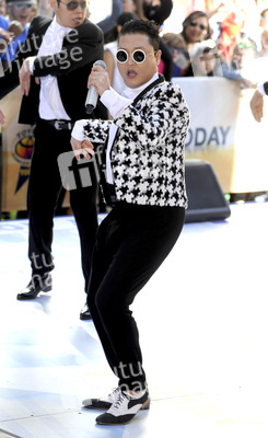 Psy in der 'Today Show', New York