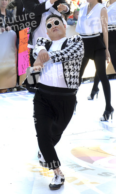Psy in der 'Today Show', New York