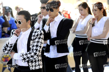 Psy in der 'Today Show', New York