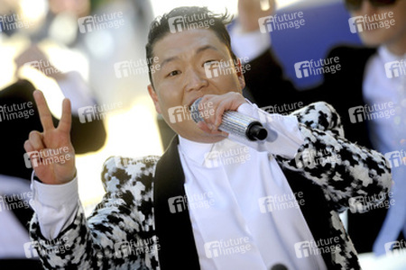 Psy in der 'Today Show', New York