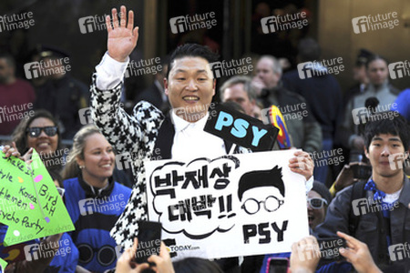Psy in der 'Today Show', New York