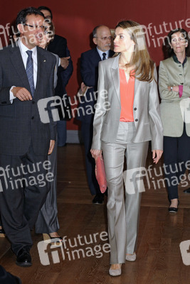 Prinzessin Letizia besucht das Museo del Prado, Madrid