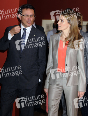 Prinzessin Letizia besucht das Museo del Prado, Madrid