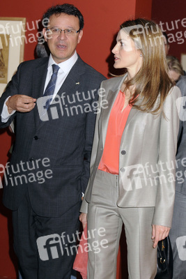 Prinzessin Letizia besucht das Museo del Prado, Madrid