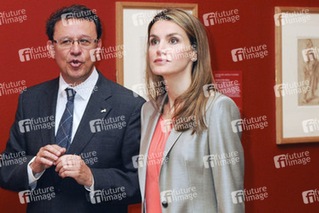 Prinzessin Letizia besucht das Museo del Prado, Madrid