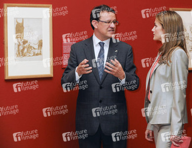 Prinzessin Letizia besucht das Museo del Prado, Madrid