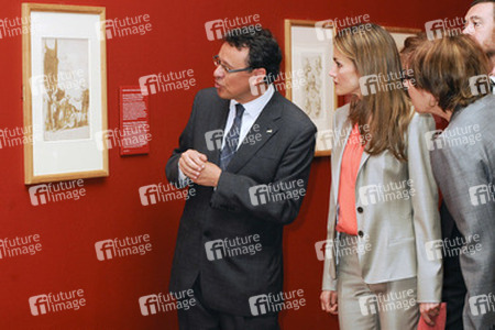 Prinzessin Letizia besucht das Museo del Prado, Madrid