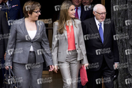 Prinzessin Letizia besucht das Museo del Prado, Madrid