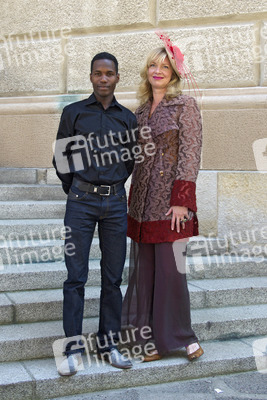 Ladies Day und Oleander-Rennen in Hoppegarten Photocall, Berlin