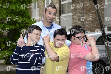 Kai Plaume mit Tom Auweiler, Ottavio Tarvormina und Sebastian Urbanski