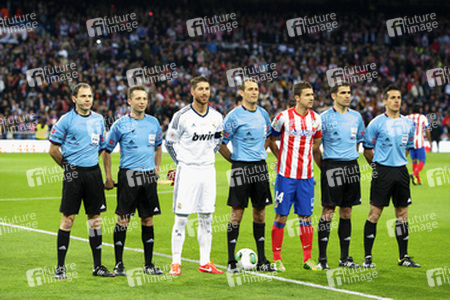 Real Madrid CF gegen Club Atlético de Madrid Pokalfinale, Madrid