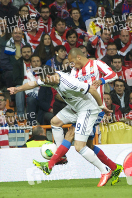 Real Madrid CF gegen Club Atlético de Madrid Pokalfinale, Madrid