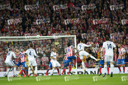 Real Madrid CF gegen Club Atlético de Madrid Pokalfinale, Madrid