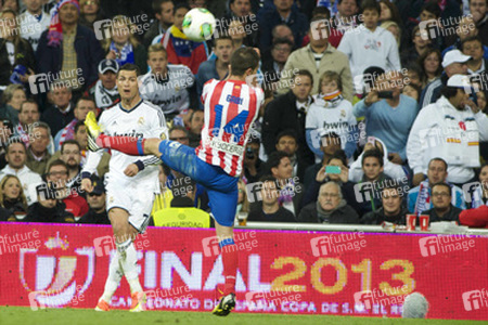 Real Madrid CF gegen Club Atlético de Madrid Pokalfinale, Madrid